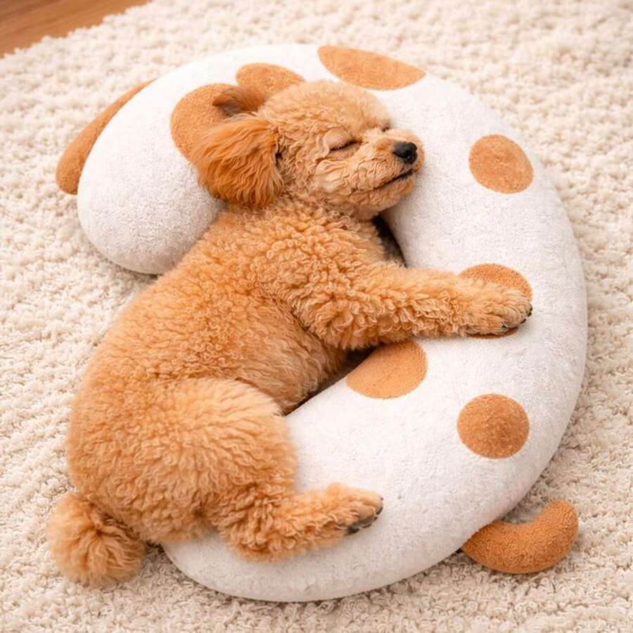 Comfortable, Soft, Durable & Chew-Resistant Dog Bed Pillow, Cozy Sleeping & Playing Cushion, Easy To Clean Pet Supplies - one-size - View 1
