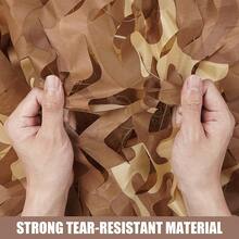 Camouflage Net, Garden Fence Net, Hunting Concealment Net, Suitable For Camping, Hunting, Party Decoration - Desert Camouflage Net Roll - Desert Camouflage - View 7