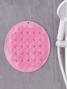 1pc Self-Adhesive Back Scrubber, Silicone Massage Pad With Suction Cup, Exfoliating Dead Skin - Multicolor - View 13