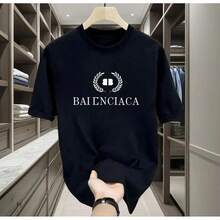 Camiseta Casual de Algodón de Diseñador de Moda al por Mayor para Hombre y Mujer, Manga Corta con Estampado de Letras, Alta Calidad, Estilo Casual Verano 2026 - 3 - Ver 7
