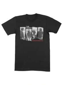 Men's And Women's "The Kooks Inside In" Album Print T-Shirt. Soft And Versatile, This All-Season Casual Essential Is Perfect For Any Occasion. An Affordable Everyday Wear Option, It Makes A Great Gift For Fans And Friends. With Its Crisp, Streamlined Cut, This T-Shirt Creates A Clean And Vibrant Look. Its Relaxed Yet Flattering Silhouette Suits All Body Types, Offering A Style That's Both Casual And Sophisticated. - 黑色 - 查看 1