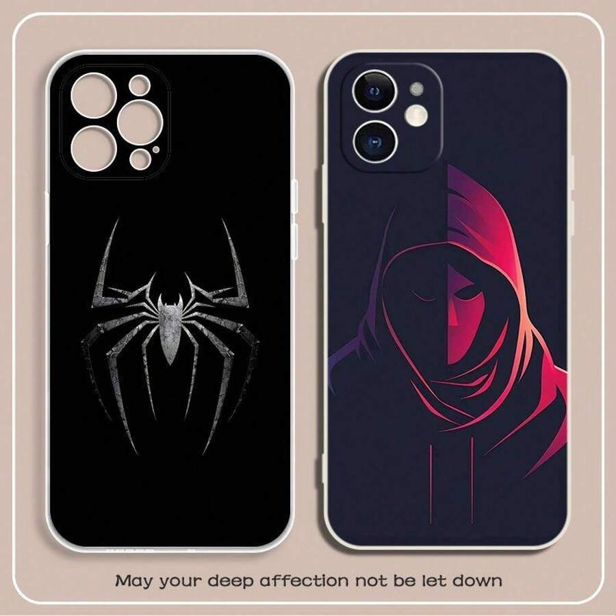 Popular Funda de Teléfono con Diseño de Araña de Fantasía Oscura, con Personajes de Películas y Series de TV Populares. La Última Funda de Teléfono Única y Elegante de Alta Gama, desde Almacén Local, Adecuada para iPhone 17/16/15/14/13/12/11/7/8/X XS MAX/Air/Pro/ProMax y Galaxy S20/S22/S23/S24/S25/S26ULTRA Plus Fe y Galaxy A05/A13/A14/A15/A16/A54/A35/A55/A56 Series Pixel 10/Pixel10/9 PRO XL. Diseños Divertidos y Originales, Personajes Lindos y Peculiares, Funda de Teléfono Clásica y Elegante. Funda Profesional Anti-Caídas, Anti-Huellas, Duradera, Linda, para Mujer y para Hombre. Una excelente opción de regalo para familiares y amigos, totalmente protectora contra caídas, no hay necesidad de preocuparse por una pantalla rota, versátil para el uso diario, funda de teléfono unisex. - 1 - Ver 1