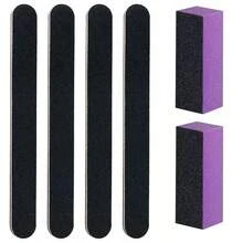 6PCS Nail File & Buffer Block Set, Nail Shaping, Filing & Polishing Manicure Tools - Multicolor - View 8