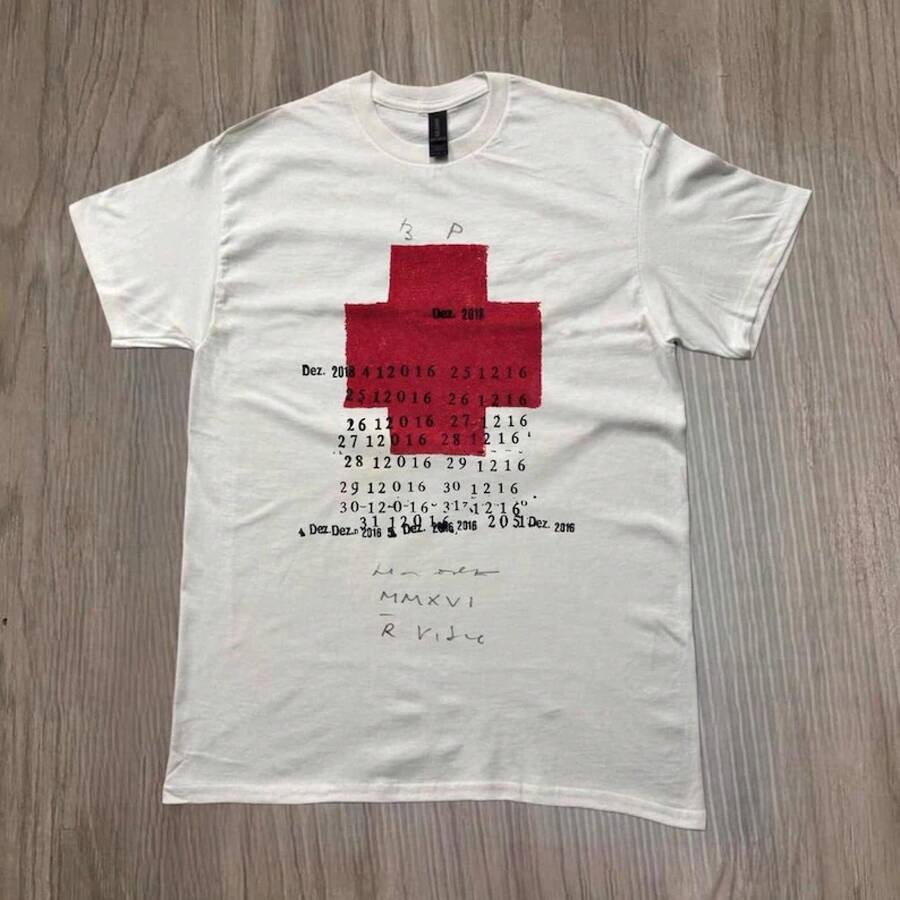 1 Piece, Minimalist Grunge-Style T-Shirt, Couple's Outfit, Sizes S-3XL, Unisex, Urban Fashion, Summer Casual, Stylish Women's T-Shirt, Crew Neck Cotton T-Shirt, For Everyday Wear. | Perfect Holiday Gift | 100% Cotton Fabric | Soft And Comfortable | Crew Neck T-Shirt | - 白色 - 查看 1