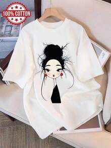 Women T-Shirts - White - View 1