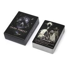 Dark Fantasy Card Game Chaotic Strategic Gameplay Creature Collection Steal And Sabotage Mechanics Interactive Combo Building Mystery Forest Adventure With Tactical Powers Hidden Creatures And Competitive Set Collection Fun - Black - View 4