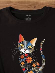 Women T-Shirts - Black - View 3