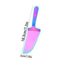 1/5PCS Wedding Cake Cutting Tool, Cake Server With Serrated Edge, Ergonomic Handle Design, Can Cut Cake, Dessert, Pizza, Etc., Perfect Choice For Wedding, Anniversary, Housewarming And Birthday Gifts - View 14