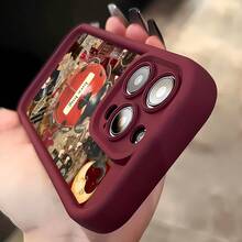 Fashion Phone Cases - Burgundy - View 5
