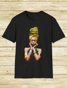 T-Shirts: The Top Choice For 90s-Inspired, Neo-Soul Retro Merch-A Must-Have For Fashion Trendsetters. - Black 8 - View 6