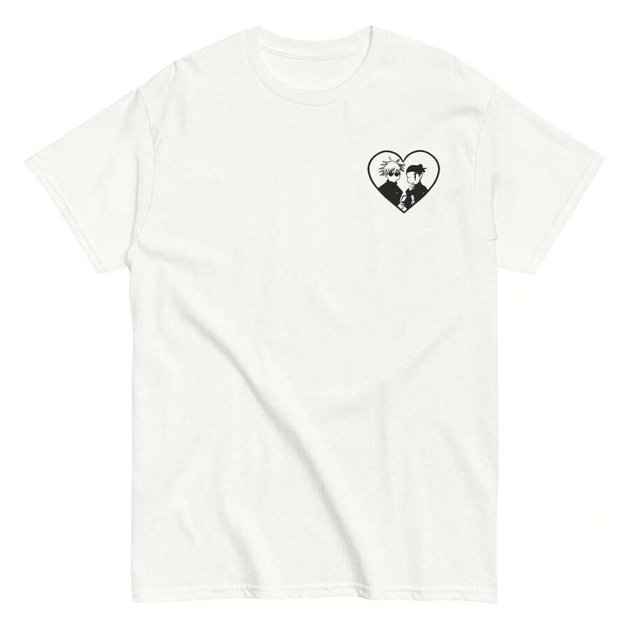Camiseta clásica UniS1ex J1ujutsu Kaisen estilo manga, regalo de anime para fans de J1ujutsu Kaisen220g Cla-ssic Cotton T-Shirt - UniS-ex - The Shirt You A-lways NeededSuitable for all people, whether woM-en or M-enhigh-quality durable fabric suitable for all seans,ft to the touch but built to lastBreathabletops woM.en fall outfiT.S for woM.en vaC.Ation outfiT.S woM.en Easter, St. Patrick's Day costume - Blanco - Ver 1