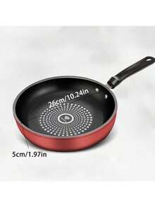 1pc Lightweight Smokeless Non-Stick Frying Pan, Small Pancake Steak Breakfast Skillet For Home Use, Compatible With Gas And Induction Cooktops, Non-Stick Kitchen Frying Pan And Stir-Fry Pan - View 13