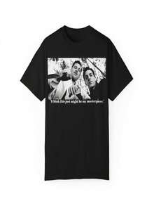 Camiseta del teniente Aldo Raine, camiseta con temática de la película Malditos bastardos, camiseta unisex de manga corta estampada, estilo veraniego. - Negro - Ver 1
