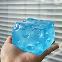 Squishy 7cm 大號冰川起司捏捏樂 壓力紓壓玩具，西瓜奶昔起司、草莓奶昔起司、檸檬奶昔起司、葡萄奶昔起司、麥芽糖起司，超柔軟觸感，生日禮物，指尖玩具 - 彩色 - 查看 7