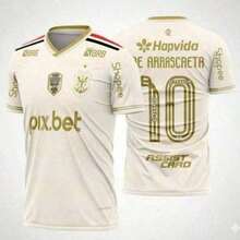 Beige Shirt With Champion Patch 2026. Get Yours Now!! - 米色 - 查看 1
