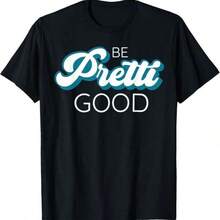 Camiseta unisex de manga corta, camiseta de protesta por los derechos humanos "Be Pretty Good", camisetas para hombre, spiderman, , camisetas para mujer, romwe men, boho chic, regalos para maestros, camiseta para mujer, atuendos curvy para hombre, y2k - Negro - Ver 1