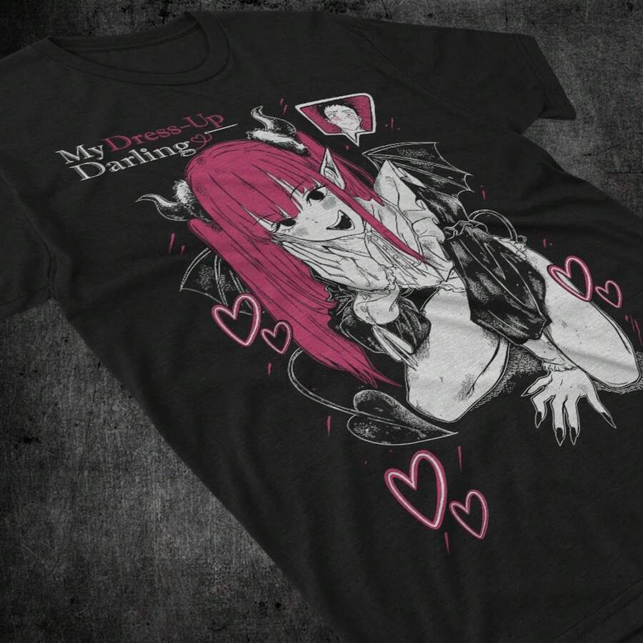 Camiseta UniS1ex My Cosplay Darling Anime, Camiseta gráfica Sailor Manga Waifu T1EE14220g Cla-ssic Cotton T-Shirt - UniS-ex - The Shirt You A-lways NeededSuitable for all people, whether woM-en or M-enhigh-quality durable fabric suitable for all seans,ft to the touch but built to lastBreathabletops woM.en fall outfiT.S for woM.en vaC.Ation outfiT.S woM.en Easter, St. Patrick's Day costume - Negro - Ver 1