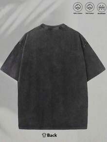 2026 Nueva Moda en Ropa Vintage de Verano, Nueva Camiseta Vintage con Estampado de Cara de Leopardo, Cuello Redondo Casual, Manga Corta Tie-Dye, Hermosa Blusa Versátil Personalizada para Mujer, Tops Holgados y Cómodos para Mujer, Moda Coreana para Mujer - Negro - Ver 3