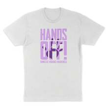 Unisex Hands Off T-Shirt - White - View 1