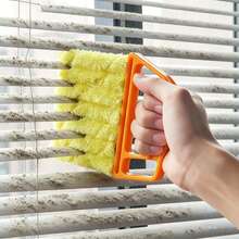 Bộ 1/3 bàn chải vệ sinh rèm cửa bằng sợi microfiber, dễ dàng làm sạch rèm cửa, lỗ thông gió và lưới chắn. - chải - Xem 10