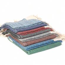 1pc Diamond Plaid Kitchen Towel, Highly Absorbent, Reusable, Quick Dry, Size 40x100cm, Checkered Tea Towel, Kitchen Hand Towel, Available In Multiple Colors, Suitable For Kitchen & Dining Room - Multicolor - View 4