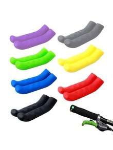 [1 Cặp Tay Phanh Xe Đạp Đa Năng] Vỏ Tay Phanh Xe Đạp, Vỏ Tay Phanh Xe Đạp Bằng Silicone, Vỏ Tay Phanh Xe Đạp Đa Năng Phù Hợp Với Hầu Hết Các Loại Xe Đạp - Nhiều màu - Xem 2