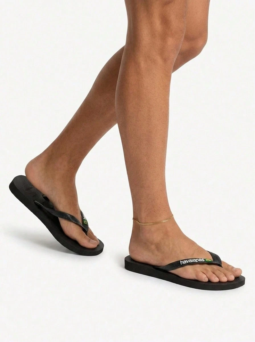 Havaianas HAV. BRAS 休闲假日/日常人字拖凉鞋 - 綠色 - 查看 1
