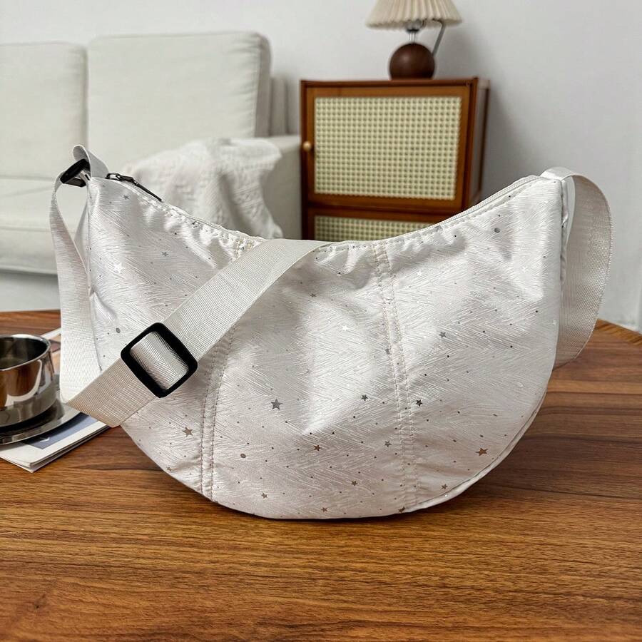 LECEY Unisex Sports Diagonal Shoulder Messenger Bag, 2026 Spring New Dumpling Crossbody Bag - Multicolor - View 1