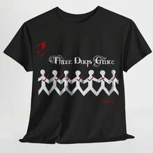 Camiseta ThreeDaysGrace Band One-XT - Negro - Ver 2