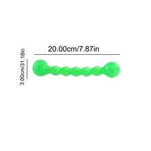 1/2 món Đồ chơi cao su cho thú cưng - Đồ chơi hình xoắn tương tác, thiết kế đặc biệt cho chó nhai mạnh và chó con. Có thể làm sạch răng, thỏa mãn bản năng nhai và thúc đẩy sức khỏe răng miệng. Đây là công cụ huấn luyện bền bỉ và chống mài mòn, hoàn hảo cho các trò chơi ngoài trời và đi dạo. Đồ chơi nhai xoắn cho thú cưng. - Nhiều màu - Xem 6