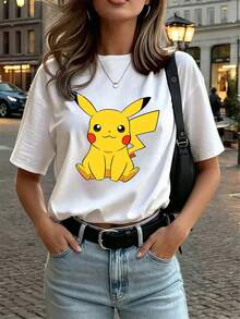 Women T-Shirts - White - View 4