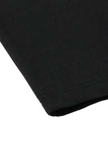 Camiseta de manga corta para hombre con estampado gráfico de diablo de dibujos animados vintage, estilo gótico oscuro, punk, holgada, estilo urbano. - Negro - Ver 6
