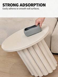 1pc Suction Cup Silicone Tissue Box Holder, Tissue Storage Rack, Firmly Adheres To Desk, Tile, Glass Countertop, Suitable For Living Room, Cabinet And Bathroom, Easy To Take Tissues - Multicolor - View 6
