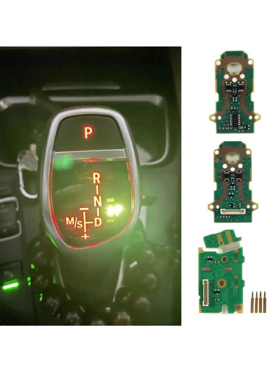Mạch điều khiển cần số cho BMW F10 F30 F31 F32 F20 F10 F07 F25 F26 F15 F16, bảng đèn LED cần số, sửa chữa. - Bảng mạch núm cần số - Xem 1