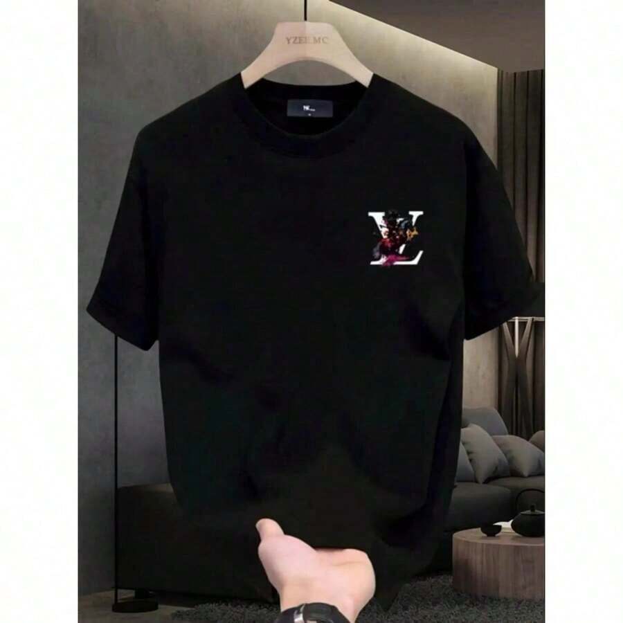 Dam-T-shirts - Svart - Visa 1