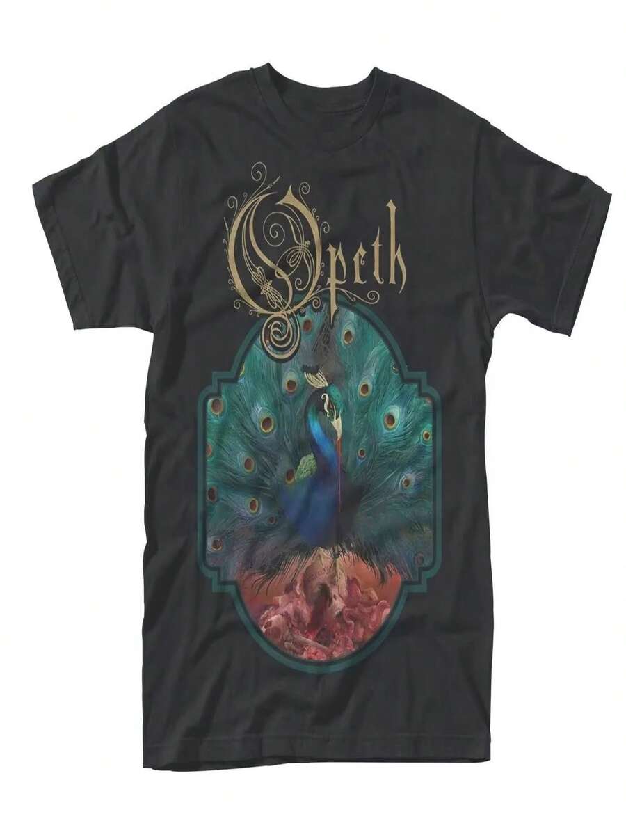 Camiseta "Hechicera" de Opeth - Completamente nueva - Negro - Ver 1