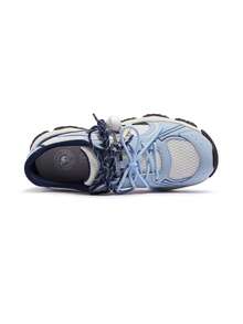 CAMEL CROWN Women's Outdoor Casual Shoes: Stylish, Comfortable, Versatile, Sporty, And Eye-Catching Lightweight Mary Jane Sneakers - Blue - View 3
