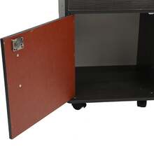 Filing Cabinet With Drawers On Wheels, Document Organizer, Modern Design For Office And Home - Black - View 6