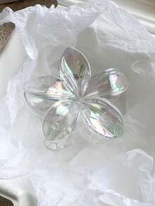 3pcs Marble Pattern Hair Clips, Sweet Fresh Daisy Flower Hair Clips, Elegant Hair Claw Hair Accessories For Summer - Multicolor - View 5
