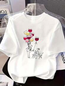 Women T-Shirts - White - View 7