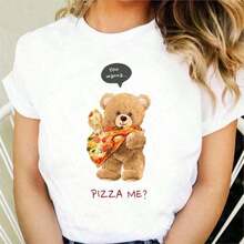 Retro Summer T-Shirt With Santa Claus Blowing Bubbles, Christmas Gift T-Shirt, Funny Winter T-Shirt With Santa Claus - 珊瑚玫瑰 - 查看 6