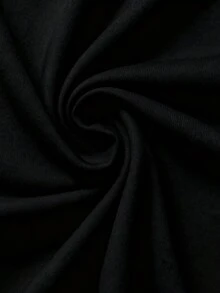 Camiseta de manga corta con cuello redondo y estampado frontal y trasero, Primavera/Verano 2026, nueva, informal, con estampado de letras y motivos de vacaciones, top divertido de corte regular para mujer. | La tela transpirable es la elección diaria para cualquier ocasión. - Negro - Ver 7