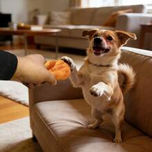 Durable Latex Headless Chicken Dog Toy - Realistic, Soothing Squeaking Sound, Orange-Yellow Design Suitable For Small And Medium-Sized Dogs, Interactive Chew Toy |   Fun Pet Toys |   Fine Surface, Interactive Dog Chew Toy - ngẫu nhiên - Xem 8