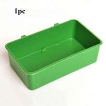1件套宠物鸟喂食器和饮水器,鸽子喂食器,鹦鹉和玄凤鹦鹉喂食器,鸡和鸭子喂食器,不含电池 - 均碼 - 查看 15