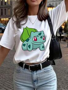 Women T-Shirts - White - View 1