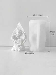 Molde de silicona multifuncional hecho a mano de yeso para la Natividad de Jesús y aromaterapia - Jesús - Ver 3