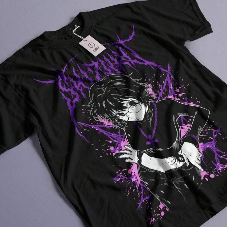 Camiseta Anime Vintage Especial UniS1ex, Camiseta Anime Manga, Camiseta Anime, Camiseta para Amantes del Anime, Camiseta Anime Gráfica, Camiseta Manga, j1apanese Anime1220g Cla-ssic Cotton T-Shirt - UniS-ex - The Shirt You A-lways NeededSuitable for all people, whether woM-en or M-enhigh-quality durable fabric suitable for all seans,ft to the touch but built to lastBreathabletops woM.en fall outfiT.S for woM.en vaC.Ation outfiT.S woM.en Easter, St. Patrick's Day costume - Negro - Ver 1