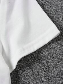 Camiseta de Mujer con Divertido Estampado de  Flork de Oración/Gratitud, Camiseta Blanca Versátil de Verano 2026 para Mujer, Top de Manga Corta con Arte Humorístico para Aliviar el Estrés, Diseño Original y Moderno de Media Manga. Camisetas para Mujer. - Blanco - Ver 4