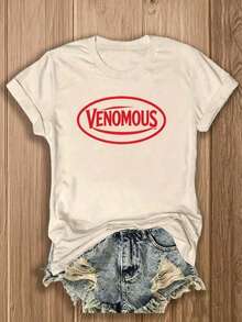2026 New ArrivalGraphic TeesDouble-Side S Women's Red Von Ditch Dragon Floral Design Red And Green Print Fabric Soft &  Unisex Style Gifts For Spring Festival, Valentine's Day, St. Patrick's Day & World Cup-Van Dutch Dragon Print Women T Shirt Classic Americana Style Graphic100% Cottoncotton Top,Tops Women Summer,Everyday Outfits Women,Cute T ShirtsHigh Quality Tee - Màu be - Xem 2
