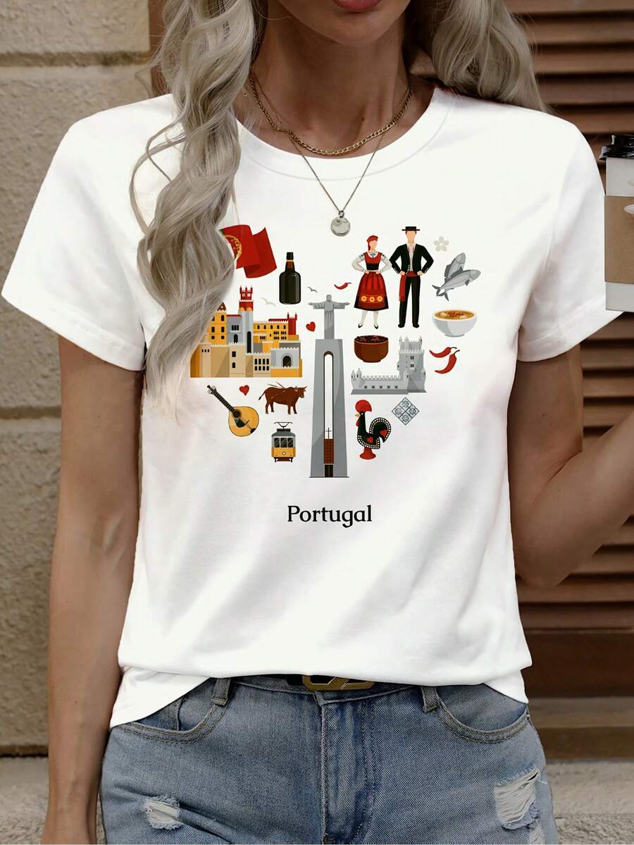 Women T-Shirts - White - View 1
